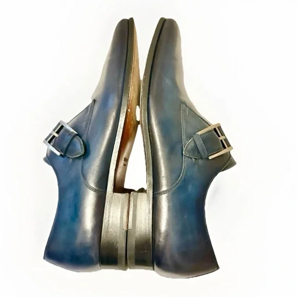 Magnanni Marco Single Monk Strap Dress Shoes - Picture 3 of 7